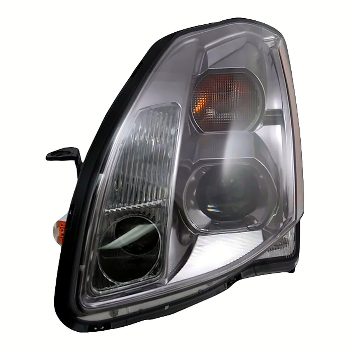 2004 Nissan Maxima Headlight Driver Side Halogen – Side View (NI2502150)