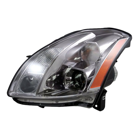 2004 Nissan Maxima Headlight Driver Side Halogen – Angle View (NI2502150)