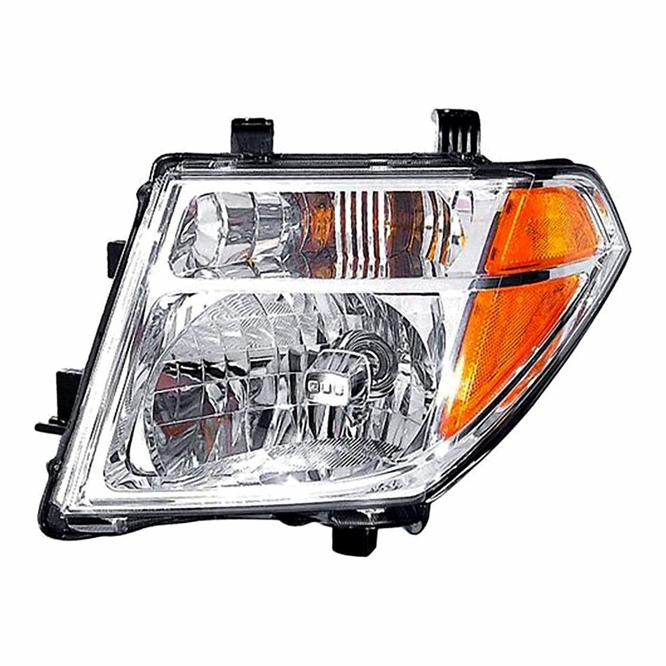 Front View - 2005-2007 Nissan Pathfinder Halogen Headlight Assembly Driver Side LH Factory Grade NI2502157