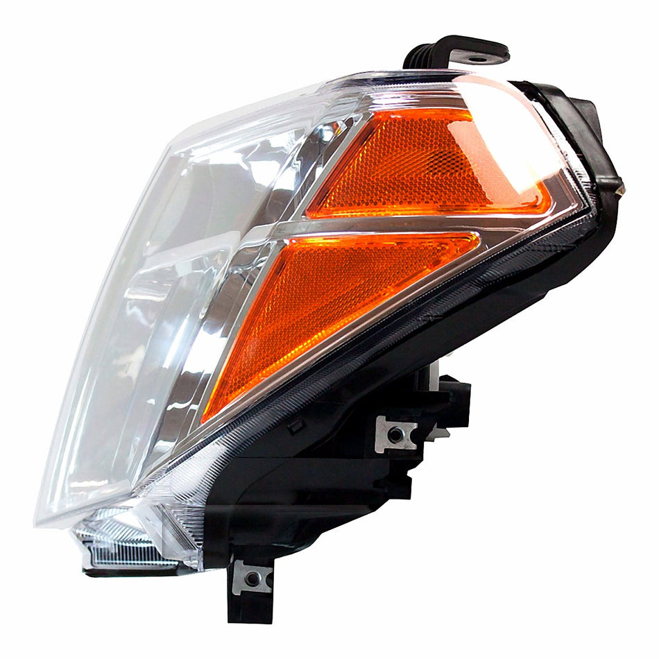 Side View - 2005-2008 Nissan Frontier Halogen Headlight Assembly Driver Side LH Factory Fit Quality NI2502157