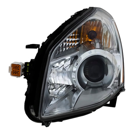 2008 Nissan Maxima Headlight Driver Side Halogen – Side View (NI2502179)