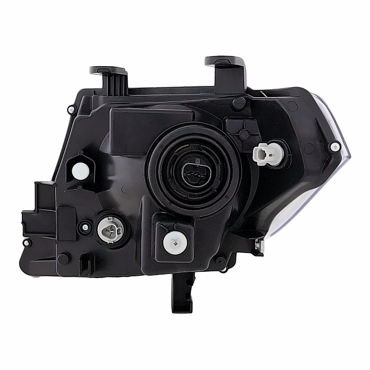 2009-2021 Nissan Frontier Headlight Driver Side Halogen – Installed View (NI2502188)