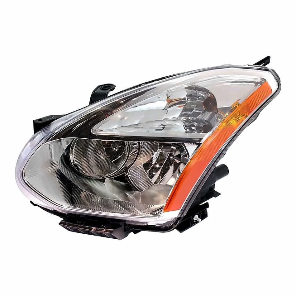2009-2010 Nissan Rogue Headlight Driver Side Halogen – Front View (NI2502204)