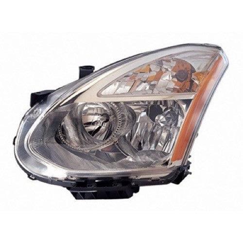 2009-2010 Nissan Rogue Headlight Driver Side Halogen 