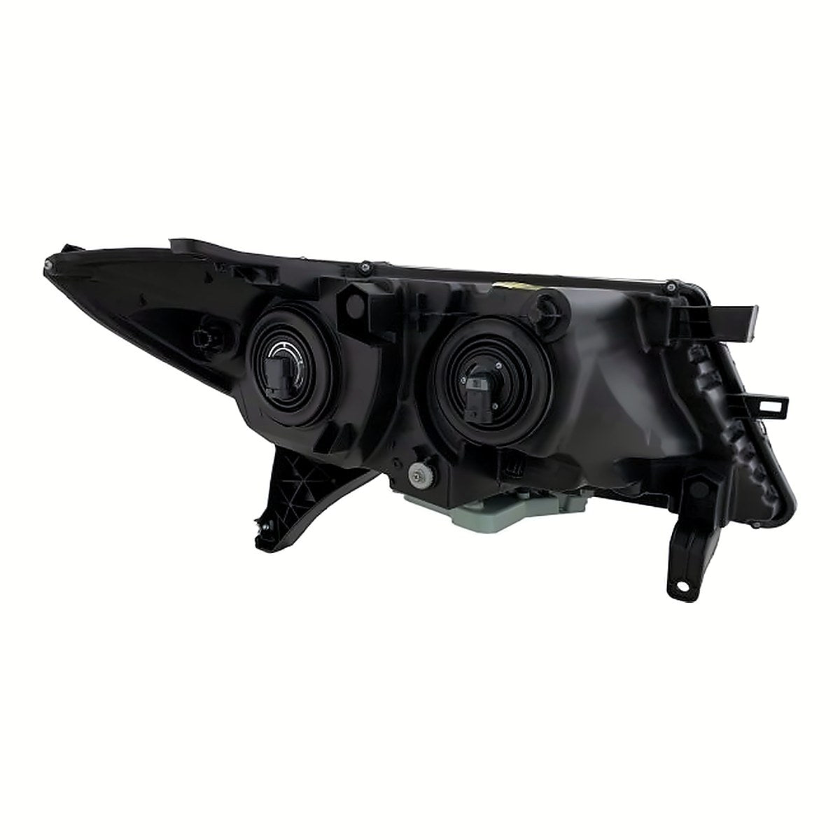 2013-2016 Nissan Pathfinder Headlight Driver Side Halogen Chrome Bezel – Back View (NI2502221)