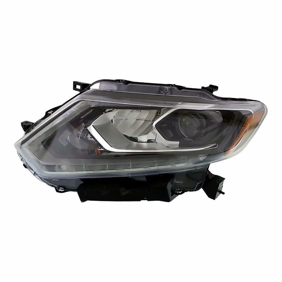 2014-2016 Nissan Rogue Headlight Driver Side Led With Led Drl To 2/2015 Production – Front View (NI2502228)