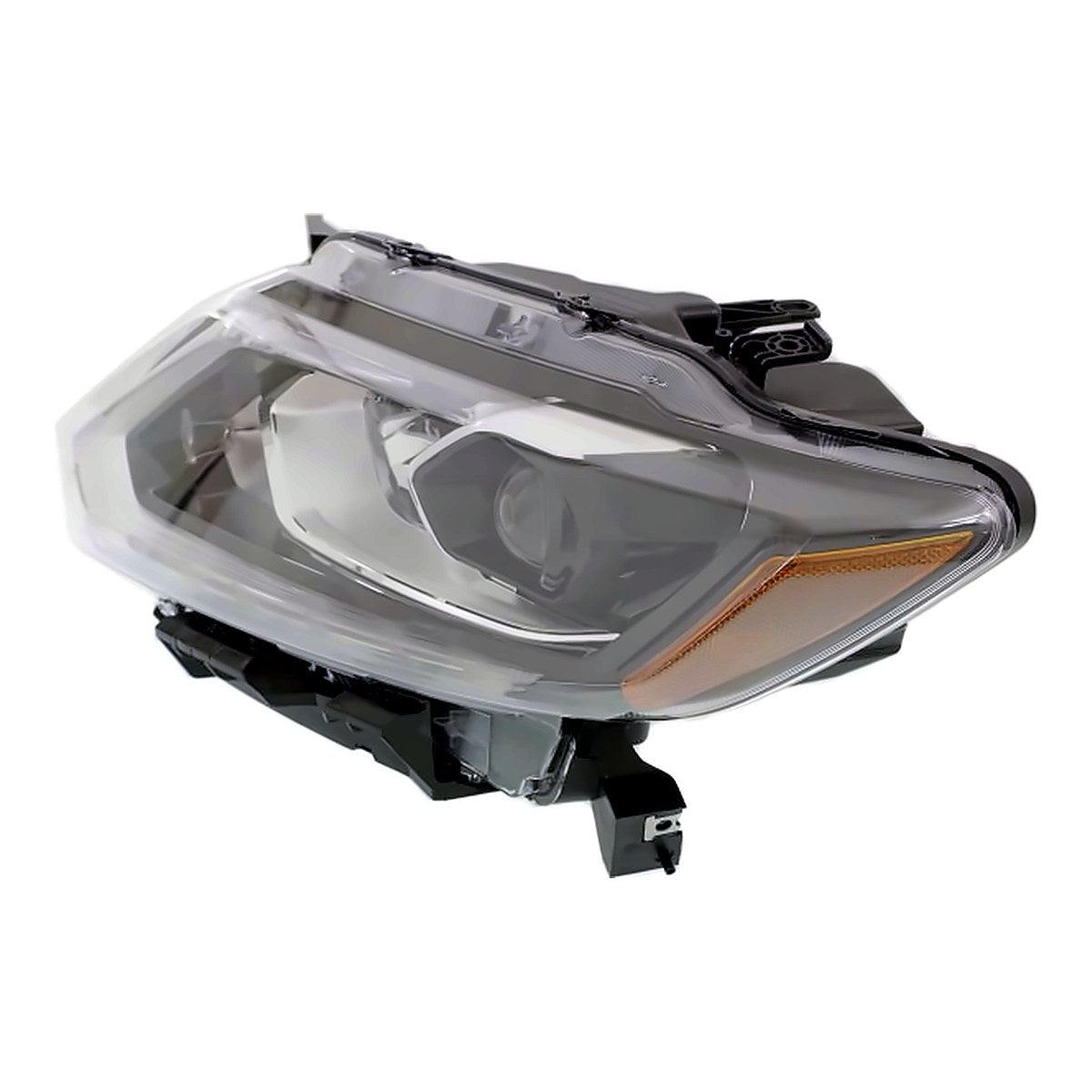 2014-2016 Nissan Rogue Headlight Driver Side Led With Led Drl To 2/2015 Production – Side View (NI2502228)