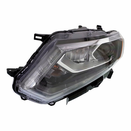 2014-2016 Nissan Rogue Headlight Driver Side Led With Led Drl To 2/2015 Production – Angle View (NI2502228)