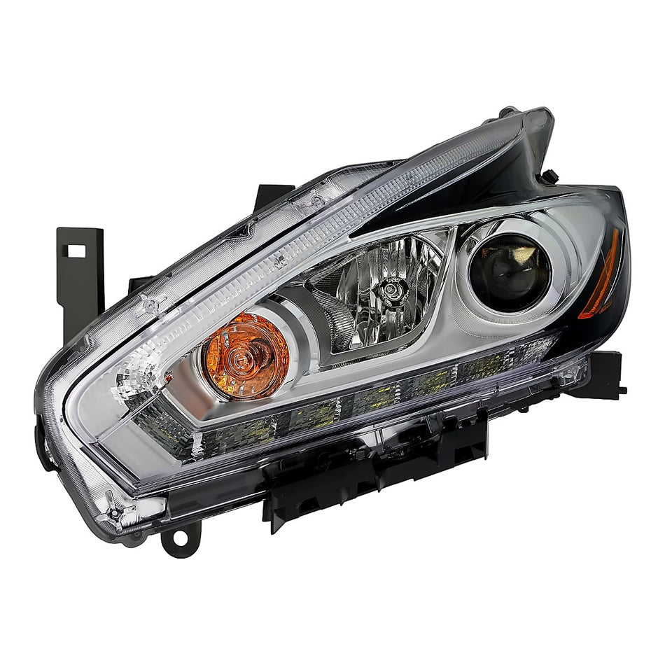 2015-2016 Nissan Murano Headlight Driver Side Halogen – Side View (NI2502232)
