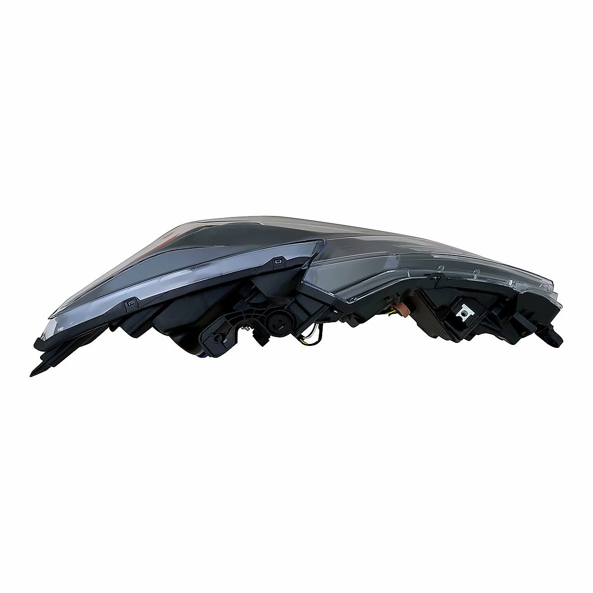 2016-2018 Nissan Altima Headlight Driver Side Led With Drl/Smoked Bezel – Detail View (NI2502243)