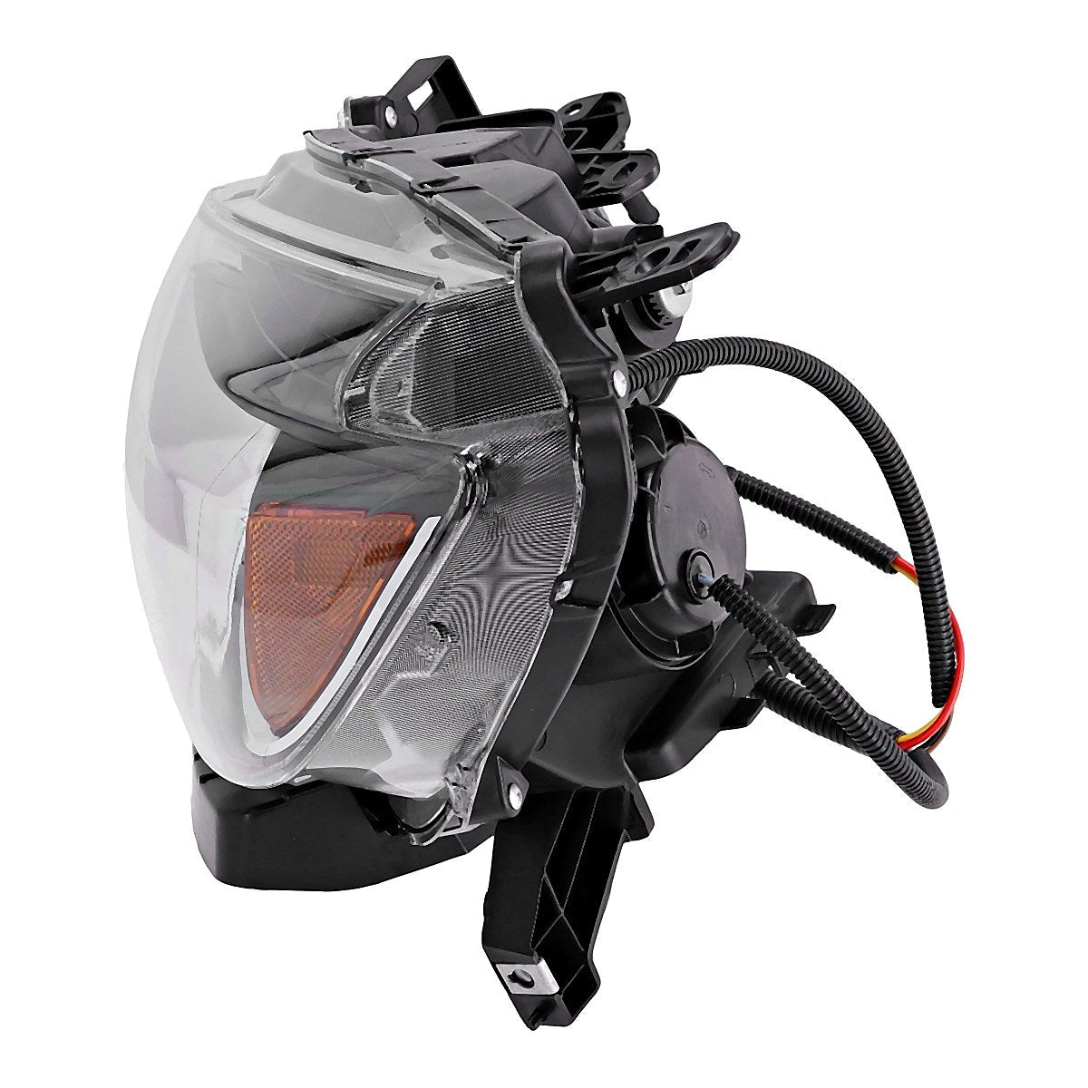 Side View - 2016-2019 Nissan Sentra Halogen Headlight Assembly Driver Side LH High Quality NI2502244