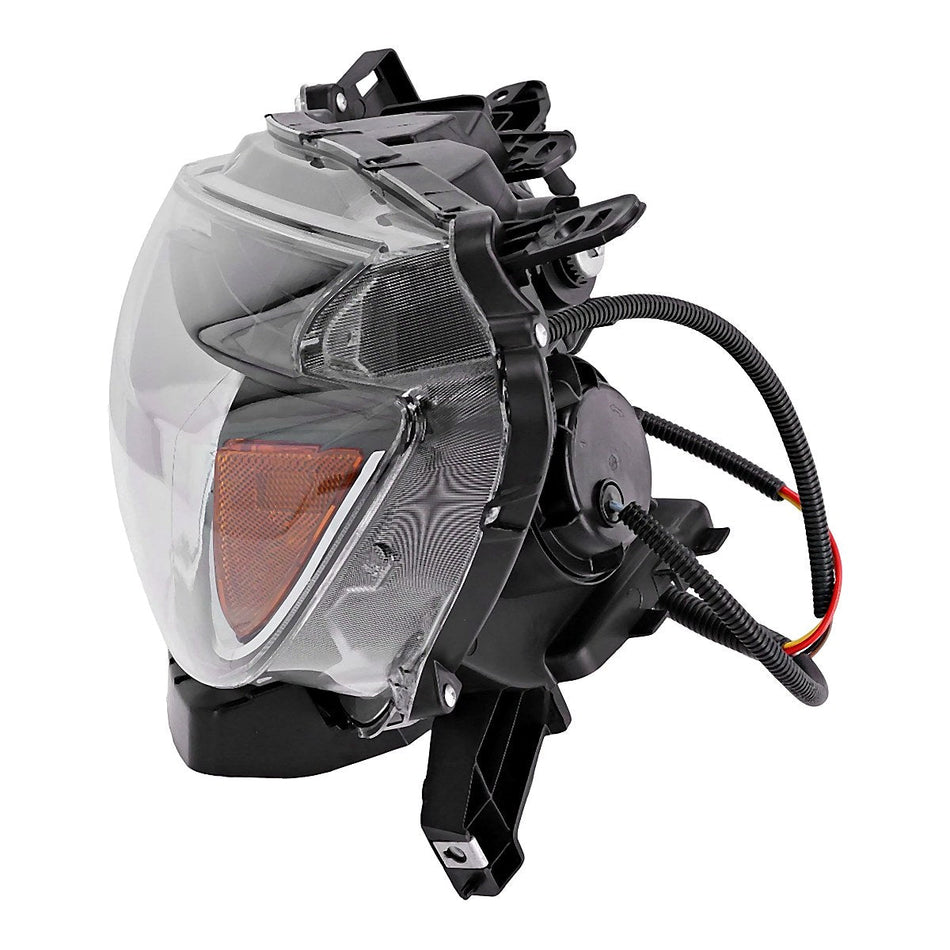 Side View - 2016-2019 Nissan Sentra Halogen Headlight Assembly Driver Side LH High Quality NI2502244