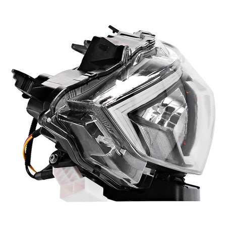 Side View - 2016-2019 Nissan Sentra Halogen Headlight Assembly Driver Side LH High Quality NI2502244
