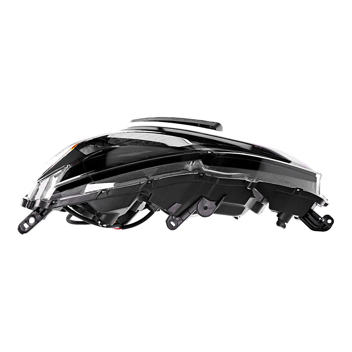 Side View - 2016-2019 Nissan Sentra Halogen Headlight Assembly Driver Side LH High Quality NI2502244