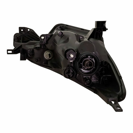 2017-2019 Nissan Versa_Hatchback Headlight Driver Side Halogen With Black Bezel – Close-Up View (NI2502257)
