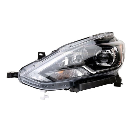 2018-2019 Nissan Sentra Headlight Driver Side With Led – Side View (NI2502263)