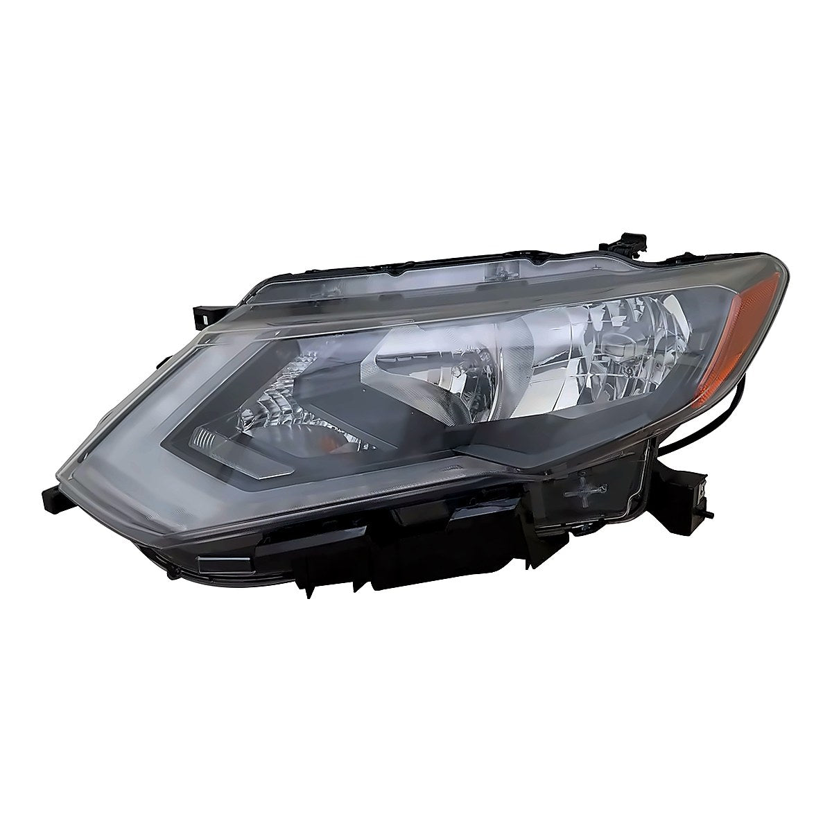 2019 Nissan Rogue Headlight Driver Side Led Japan Built – Front View (NI2502268)