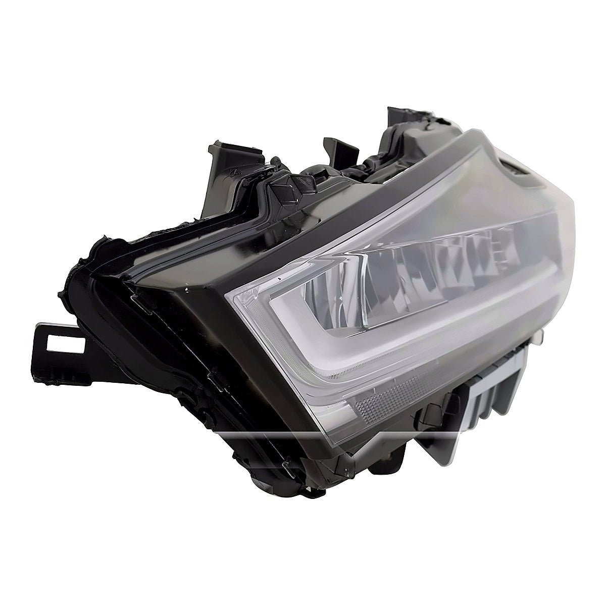 2019-2023 Nissan Maxima Headlight Driver Side Led Fits 22-23 With Chrome Bezel – Angle View (NI2502269)