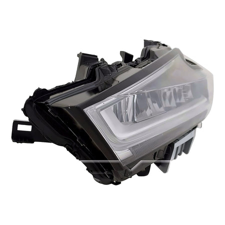 2019-2023 Nissan Maxima Headlight Driver Side Led Fits 22-23 With Chrome Bezel – Angle View (NI2502269)
