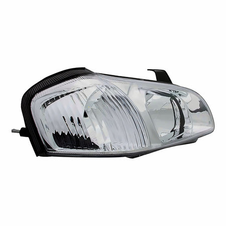 2000 Nissan Maxima Headlight Passenger Side With Chrome Bezel – Detail View (NI2503128)