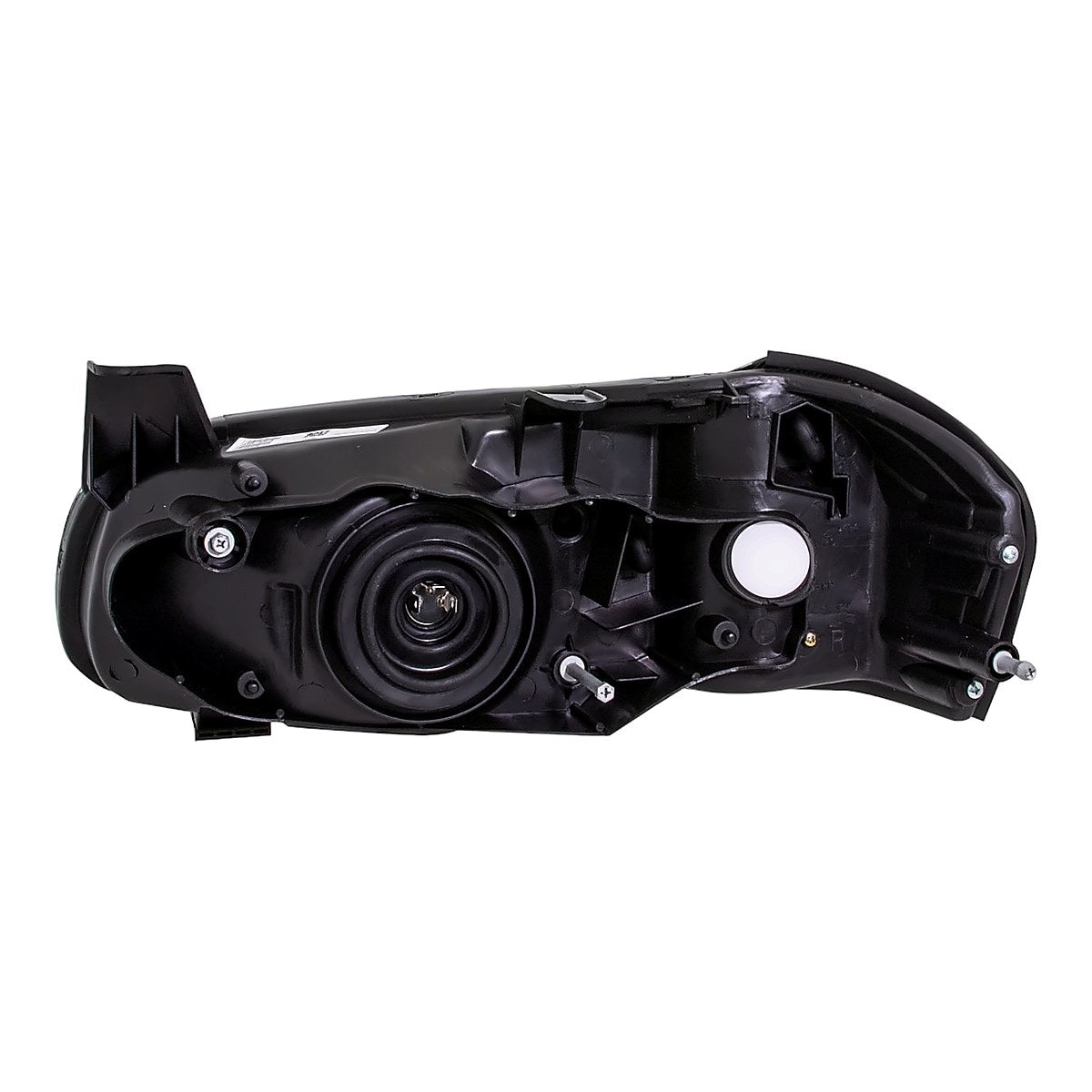 2000 Nissan Maxima Headlight Passenger Side With Chrome Bezel – Back View (NI2503128)
