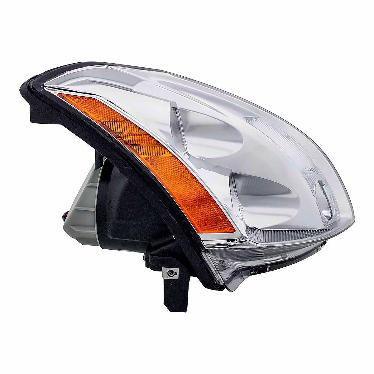 2004 Nissan Maxima Headlight Passenger Side Halogen – Detail View (NI2503150)