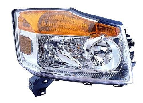 2008-2015 Nissan Armada Headlight Passenger Side 