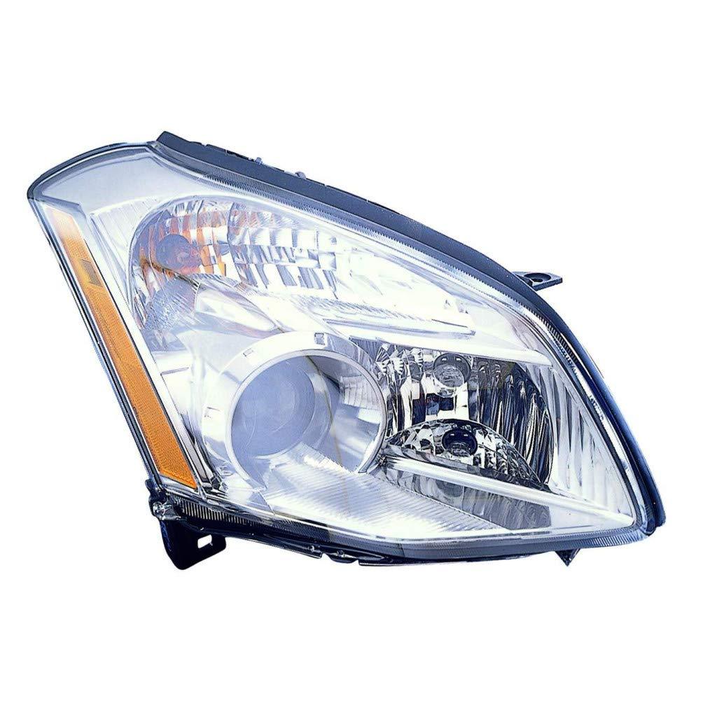 2007-2008 Nissan Maxima Headlight Passenger Side With Hid Type 