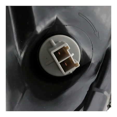 2007-2009 Nissan Altima Headlight Passenger Side With Gray Bezel – Back View (NI2503187)