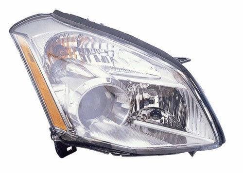 2007 Nissan Maxima Headlight Passenger Side Halogen 