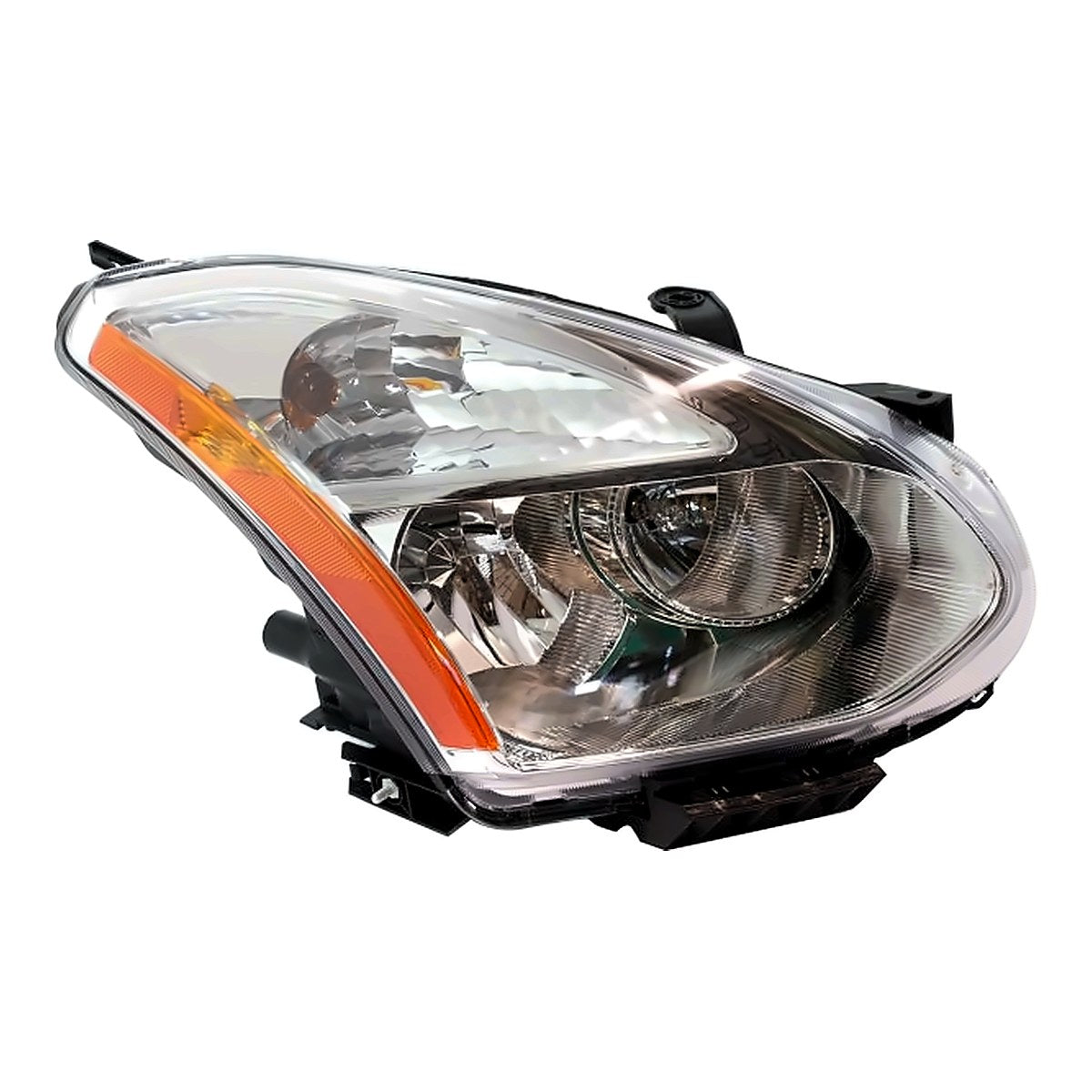 2009-2010 Nissan Rogue Headlight Passenger Side Halogen – Detail View (NI2503204)