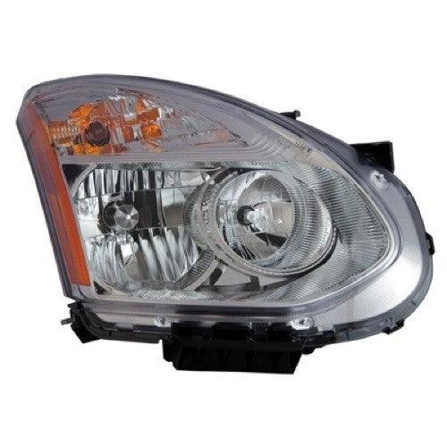 2013 Nissan Rogue Headlight Passenger Side Halogen 