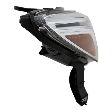2013-2016 Nissan Pathfinder Headlight Passenger Side Halogen Chrome Bezel – Side View (NI2503221)