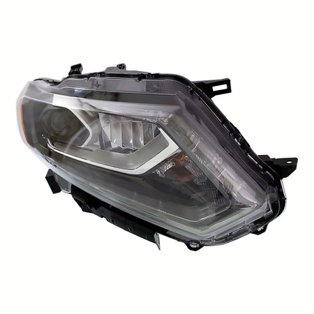 2014-2016 Nissan Rogue Headlight Passenger Side Led With Led Drl To 2/2015 Production – Side View (NI2503228)