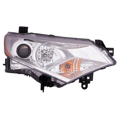 2012-2017 Nissan Quest Headlight Passenger Side Halogen Frontom 4/12/12 