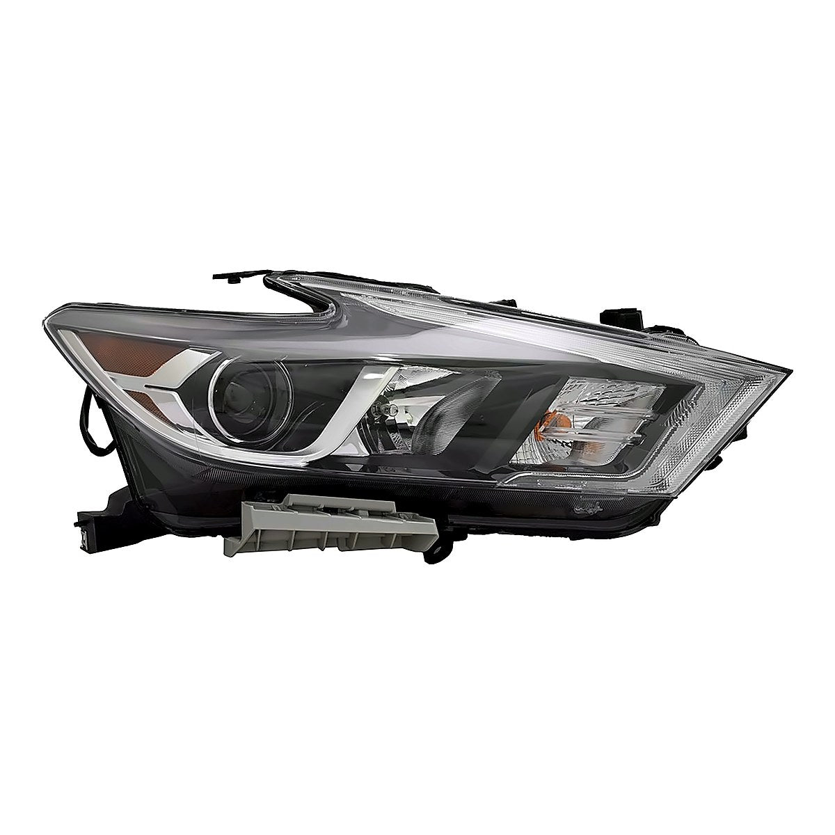 2016-2018 Nissan Maxima Headlight Passenger Side Halogen S/Sv/Sl – Front View (NI2503235)