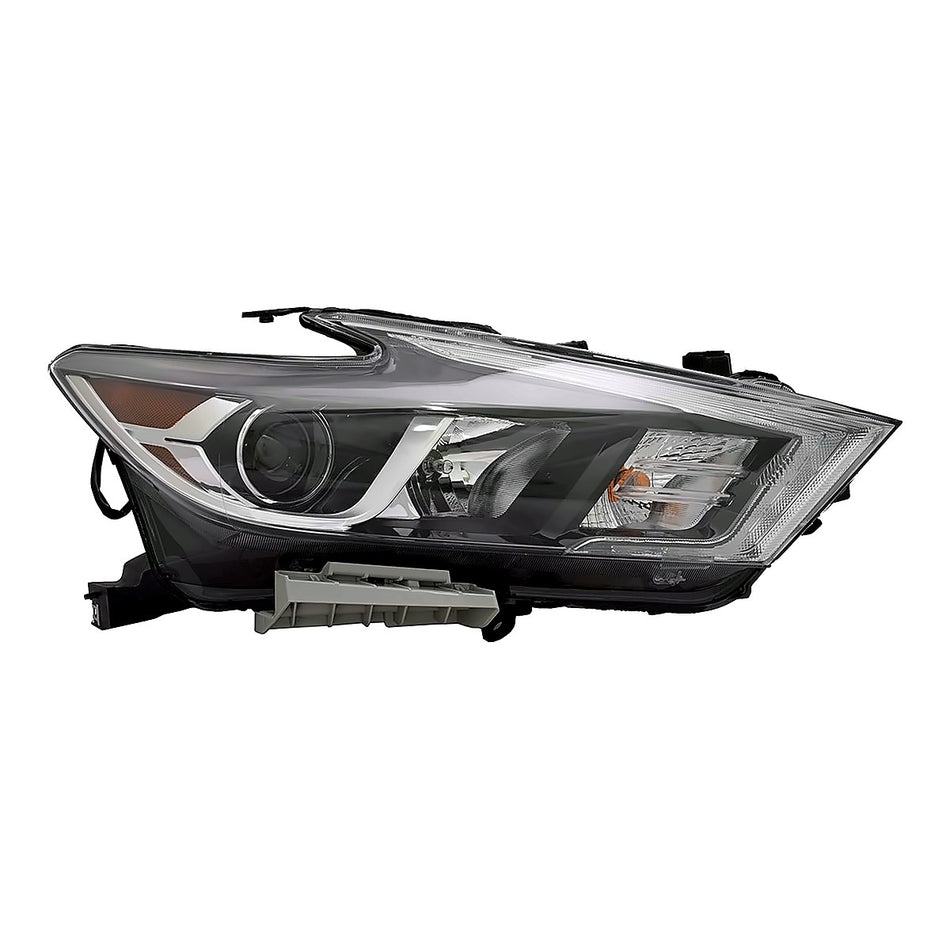 2016-2018 Nissan Maxima Headlight Passenger Side Halogen S/Sv/Sl – Front View (NI2503235)
