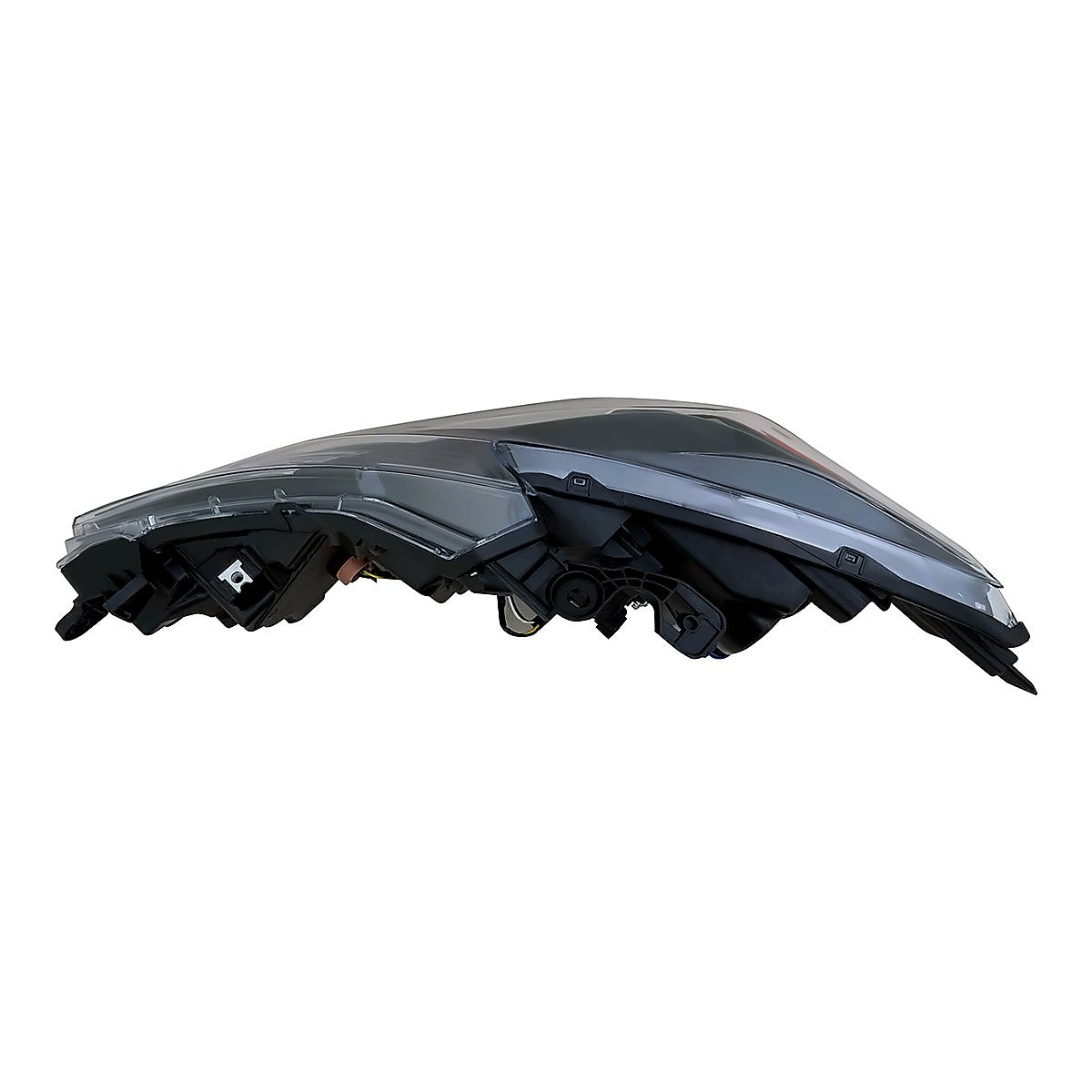 2016-2018 Nissan Altima Headlight Passenger Side Led With Drl/Smoked Bezel – Angle View (NI2503243)