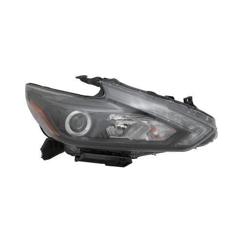 2016-2018 Nissan Altima Headlight Passenger Side Led With Drl/Smoked Bezel 