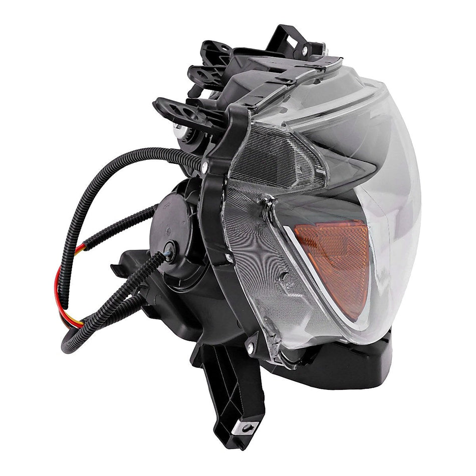 Side View - 2016-2019 Nissan Sentra Halogen Headlight Assembly Passenger Side RH High Quality NI2503244