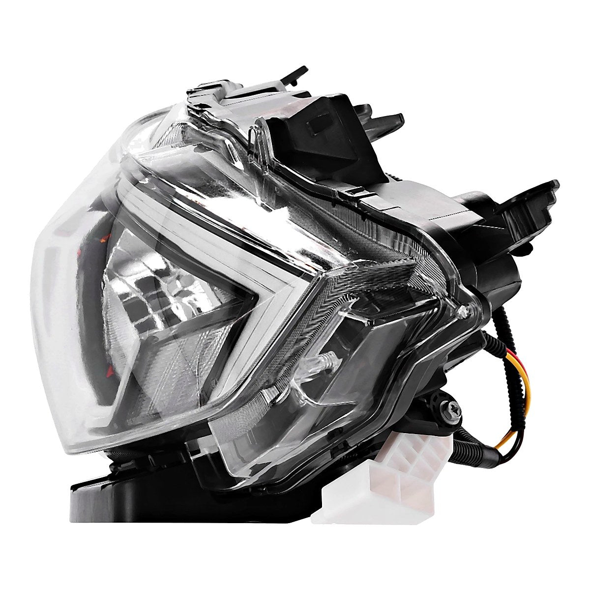 Side View - 2016-2019 Nissan Sentra Halogen Headlight Assembly Passenger Side RH High Quality NI2503244