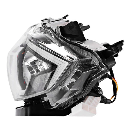 Side View - 2016-2019 Nissan Sentra Halogen Headlight Assembly Passenger Side RH High Quality NI2503244