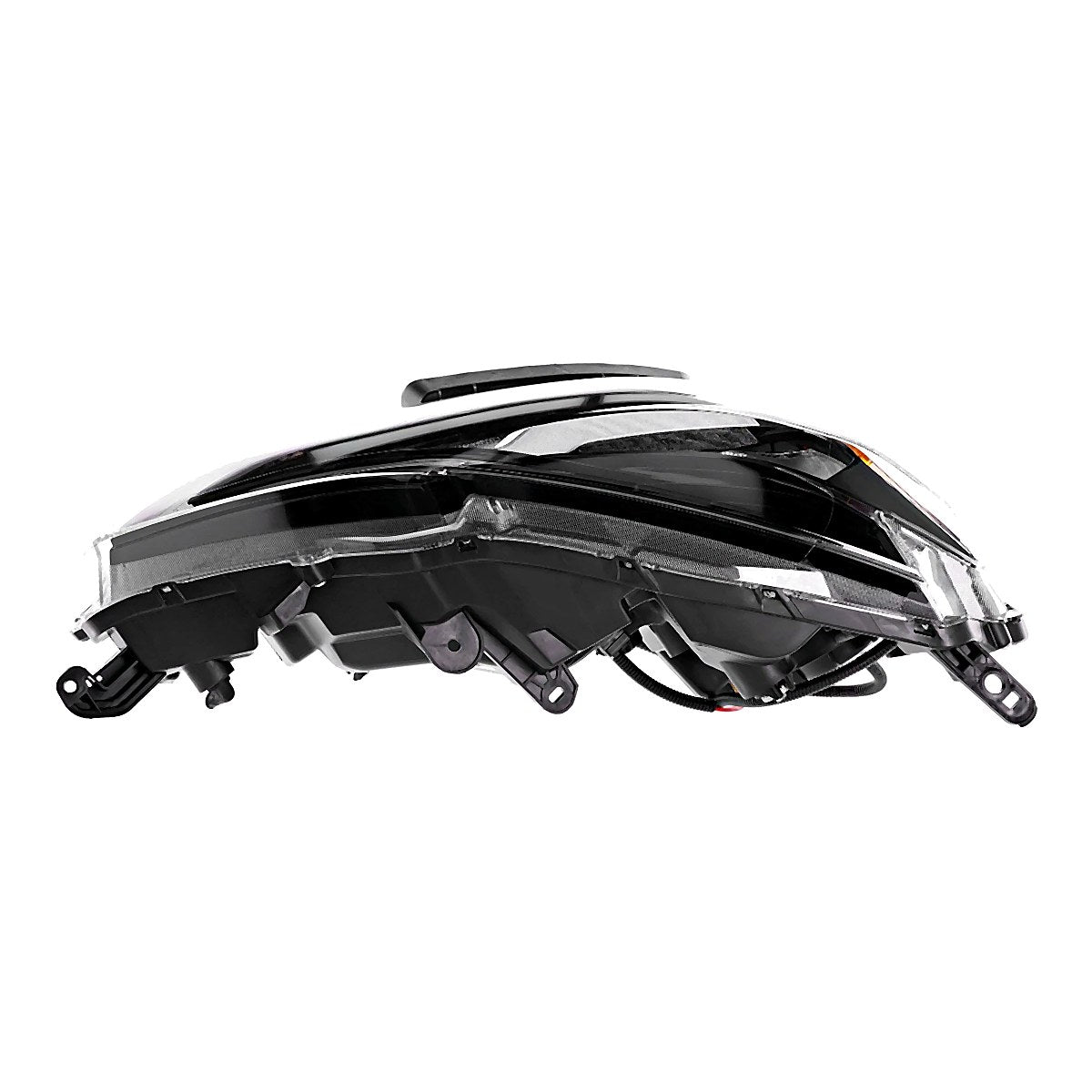 Side View - 2016-2019 Nissan Sentra Halogen Headlight Assembly Passenger Side RH High Quality NI2503244