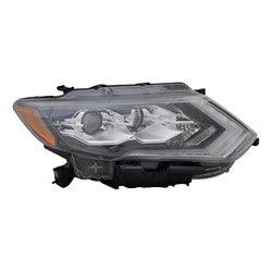 2019-2020 Nissan Rogue Headlight Passenger Side Led Non-Sport Model 