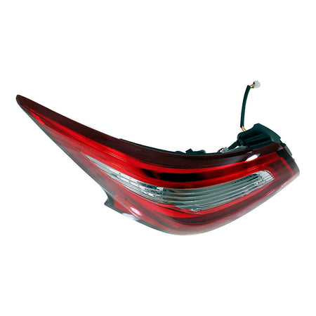 Side View - 2016-2018 Nissan Altima Outer Tail Light Driver Side LH Top-Grade Build NI2804106