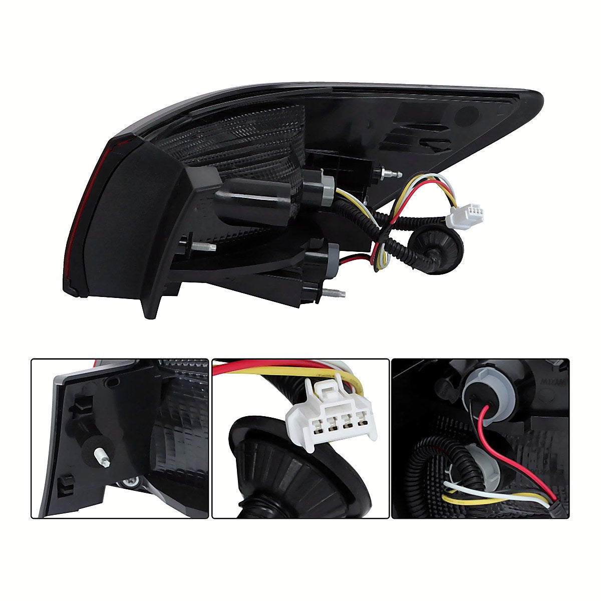 Rear View - 2020-2025 Nissan Sentra Outer Tail Light Passenger Side RH Factory Fit Quality NI2805121
