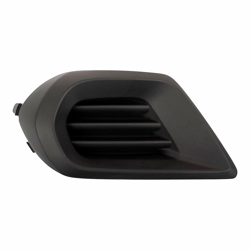 2014-2016 Subaru Forester Fog Light Cover Front Driver Side Matte-Black Without Hole (2.5L) – Front View (SU1038104)