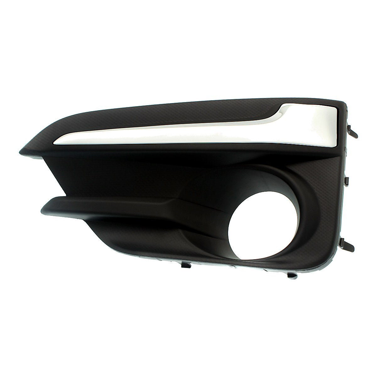 2017-2019 Subaru Impreza Fog Light Bezel Front Driver Side With Chrome Moulding – Front View (SU1038113)