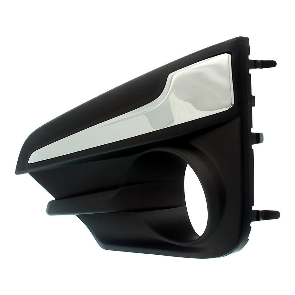2017-2019 Subaru Impreza Fog Light Bezel Front Driver Side With Chrome Moulding – Side View (SU1038113)
