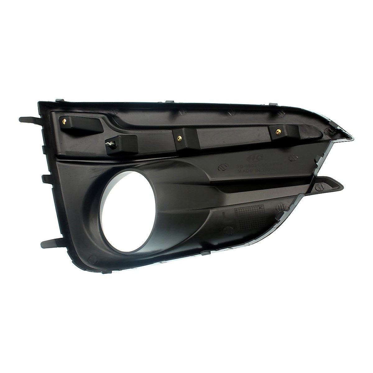 2017-2019 Subaru Impreza Fog Light Bezel Front Driver Side With Chrome Moulding – Back View (SU1038113)